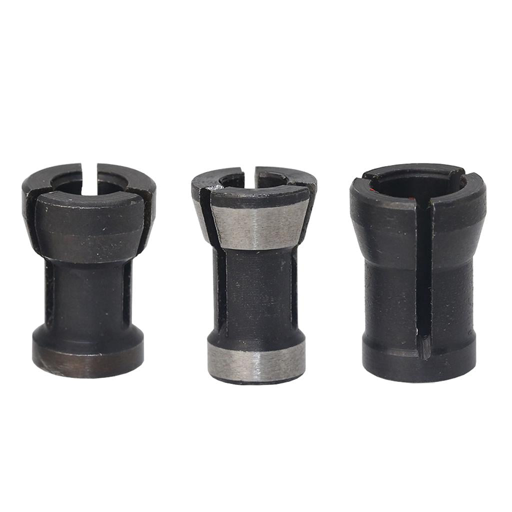 3pcs High Precision Collet Chuck Head Engraving Trimming Carving Machine