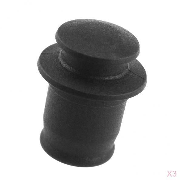 3pcs Universal Car Cigarette Lighter Socket Plug Dust Cover Cap Waterproof