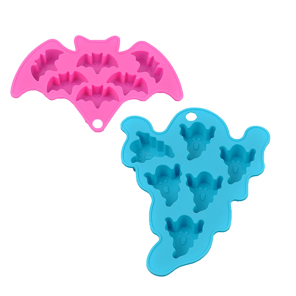 2 pieces Silicone Fondant Mold Cake Decorating Chocolate Sugarcraft Mould