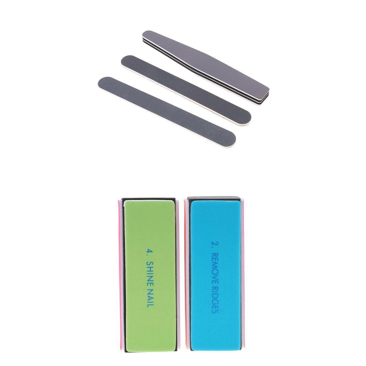 5 Pieces Long File Grinding Sand Bar Burnishing Stick Model Polishing Tools