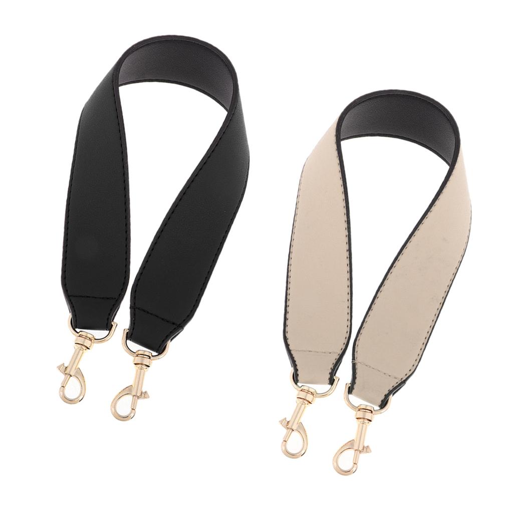 2Pcs Wide Shoulder Bag Strap Replacement Removable Handbag Purse Tote Strap