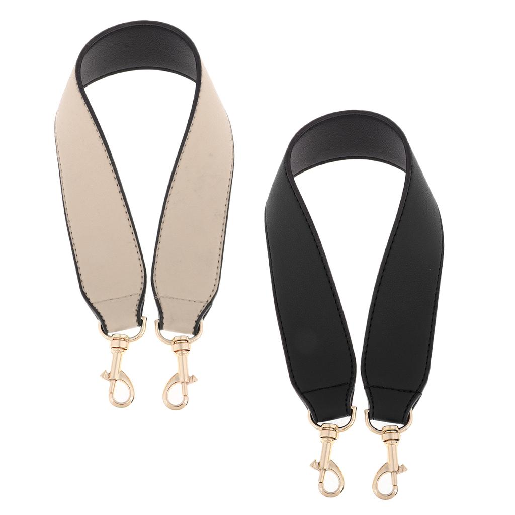 2Pcs Wide Shoulder Bag Strap Replacement Removable Handbag Purse Tote Strap