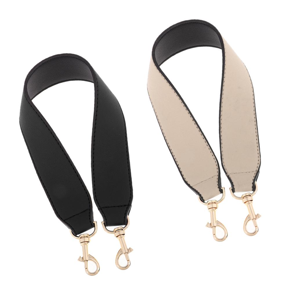 2Pcs Wide Shoulder Bag Strap Replacement Removable Handbag Purse Tote Strap