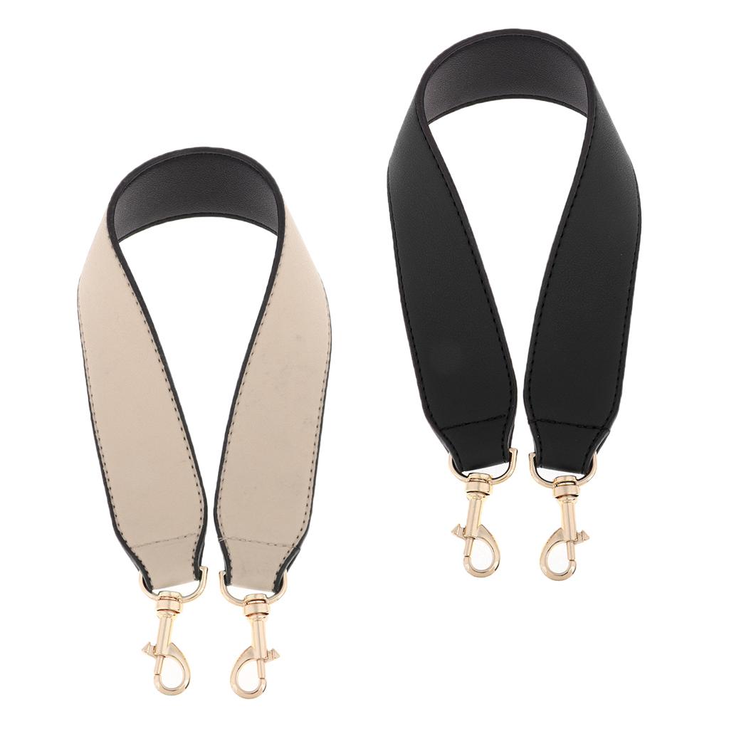 2Pcs Wide Shoulder Bag Strap Replacement Removable Handbag Purse Tote Strap