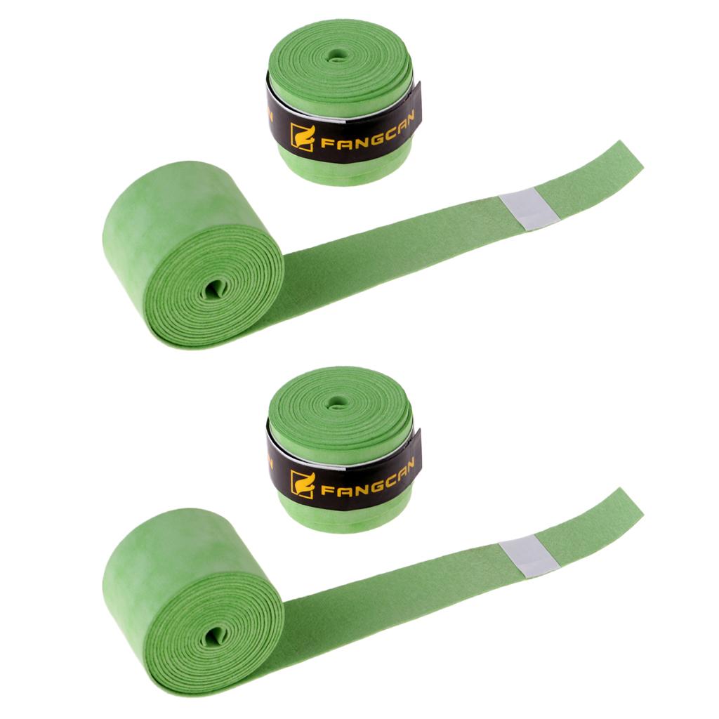 4 Pieces Non Slip Sweat Absorption Tennis Badminton Racket Overgrip Grips