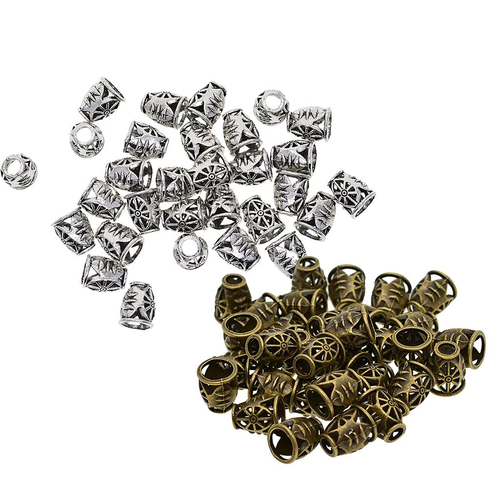 60 Pieces Alloy Plated Filigree Evil Eye Caps Focal Tassel End Caps Bead Cap