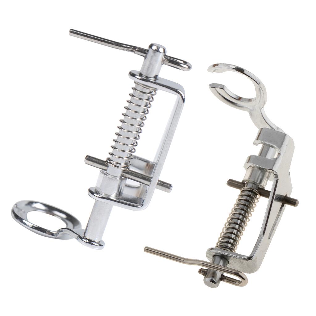 2pcs Metal Free-Motion Darning Sewing Machine Presser Foot