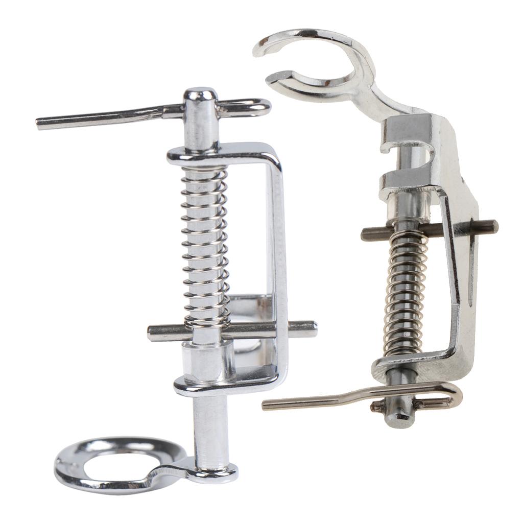 2pcs Metal Free-Motion Darning Sewing Machine Presser Foot