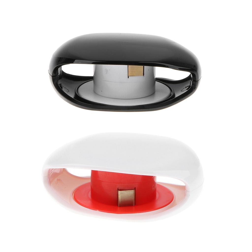 2 Pieces Automatic Cable Winder Cord Organizer Holder for Headphones