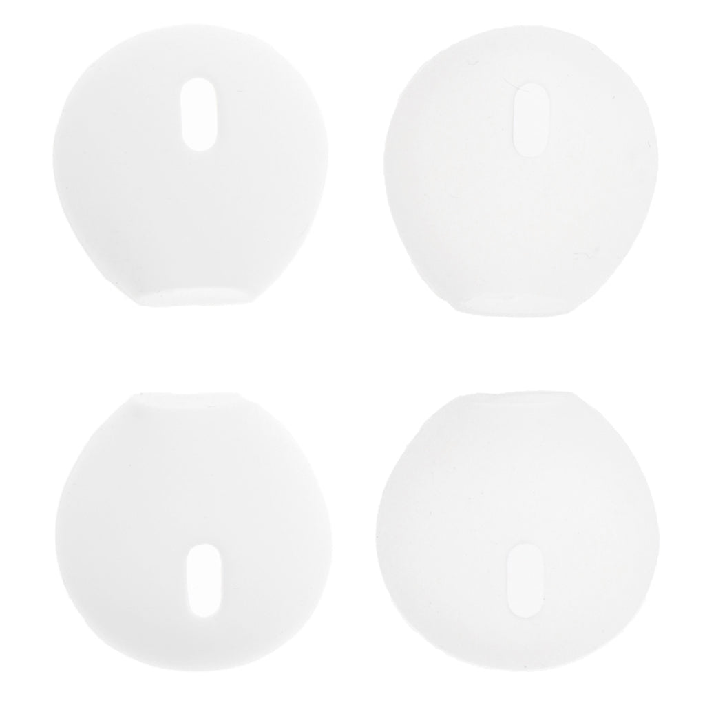 2 Pairs Silicone Earbuds Eartips Caps for Apple AirPods iPhone 7 Earpods