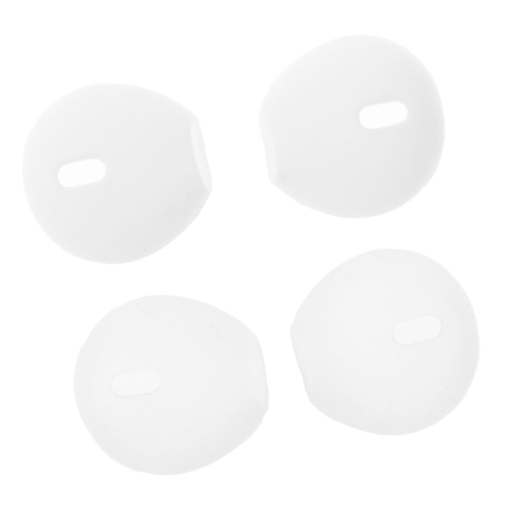 2 Pairs Silicone Earbuds Eartips Caps for Apple AirPods iPhone 7 Earpods