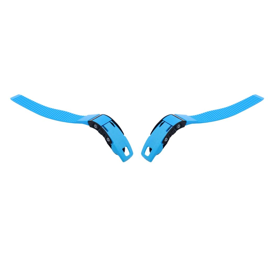 2 Pcs Replacement Inline Roller Skates Shoes Energy Straps with Screws Blue