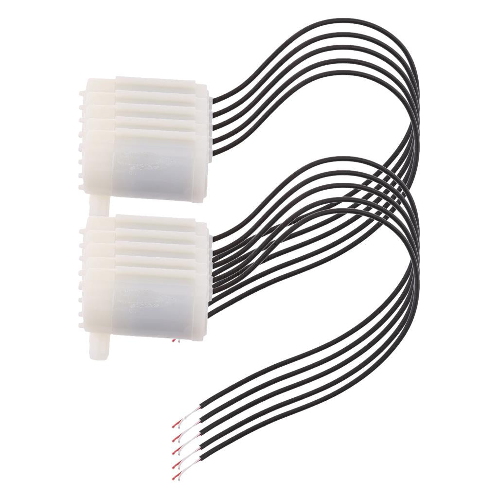10pcs DC 3V 0.35M 120L/H Ultra Quiet Brushless Motor Submersible Water Pump