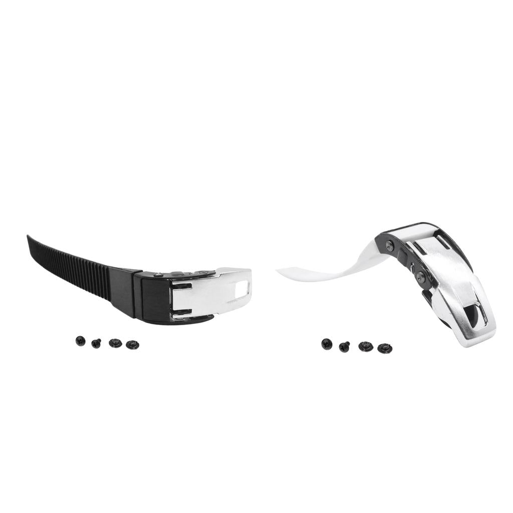2 Pairs Replacement Inline Roller Skate Shoes Energy Straps with Screws