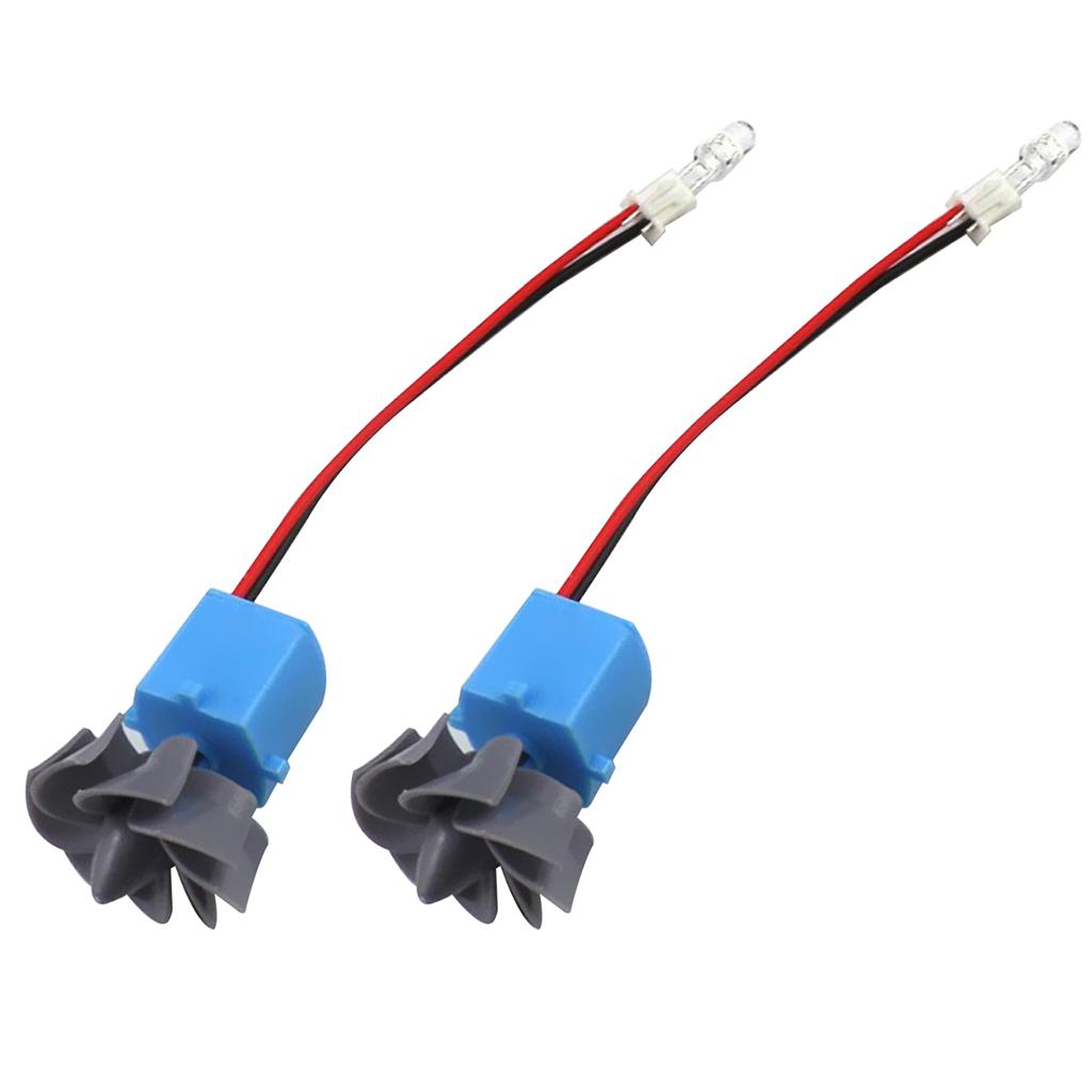 2x Mini Wind Water Generator Turbine Hydroelectric Generator Motor Teaching