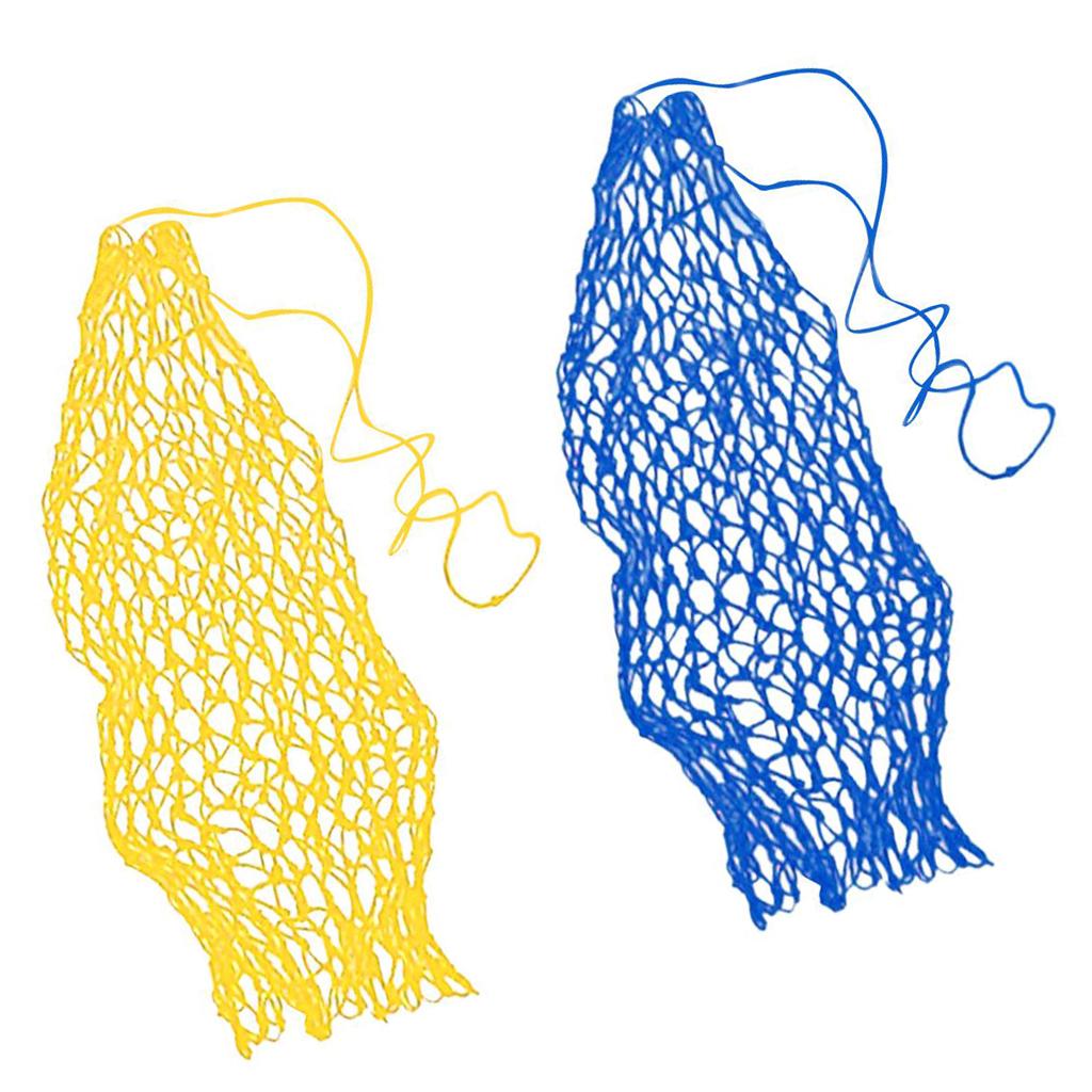 2Pcs Horse Slow Feed Hay Net Bag Braided Nylon Horse Haylage Mesh Feeder
