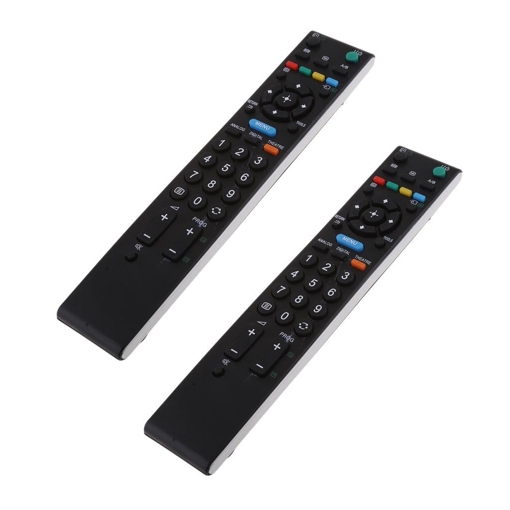 2Pieces TV Remote Control fit Sony Smart TV Replacement RM-ED009