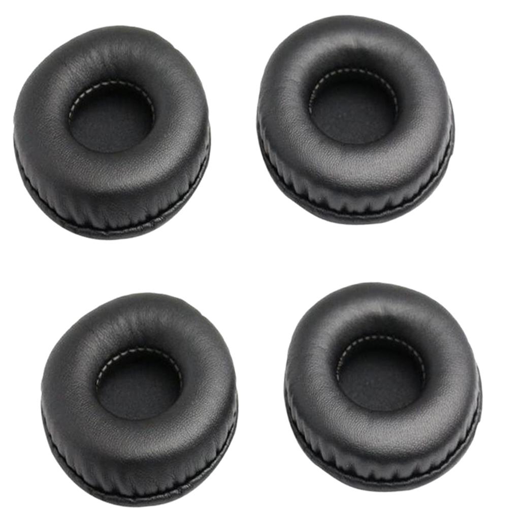 2Pairs Headphones Replacement Earpads Ear Pads Cushion 65mm