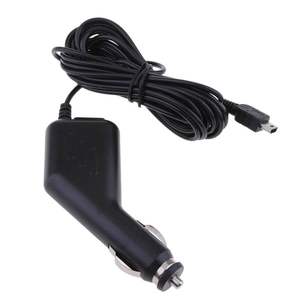 2Pieces USB Car Van Charger 5V 1.5A Cable 12-24V Mini USB GPS DVR Charging