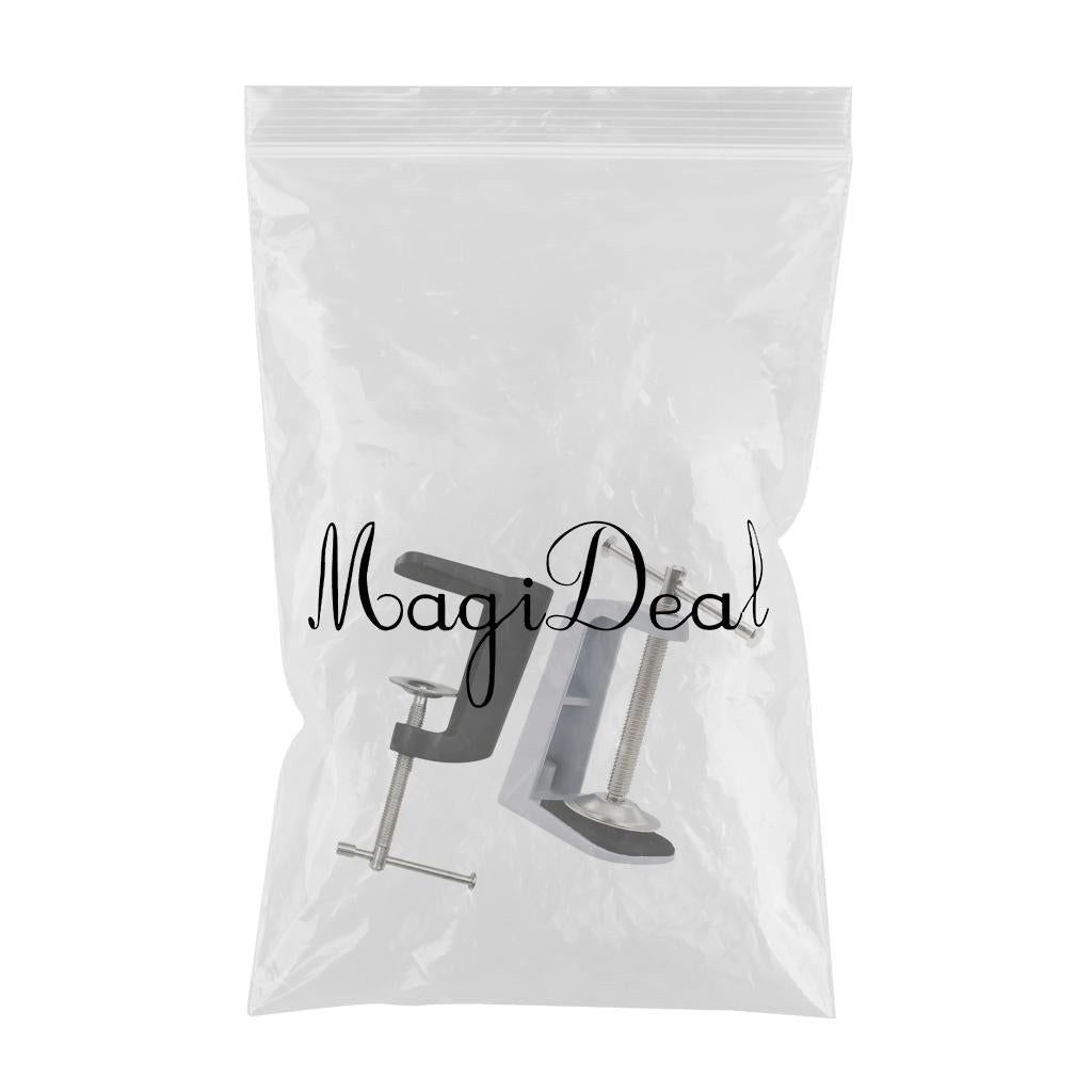 2Pieces Replacement Clamp for Base Swing Arm Lamps Mounting Bracket Clamp