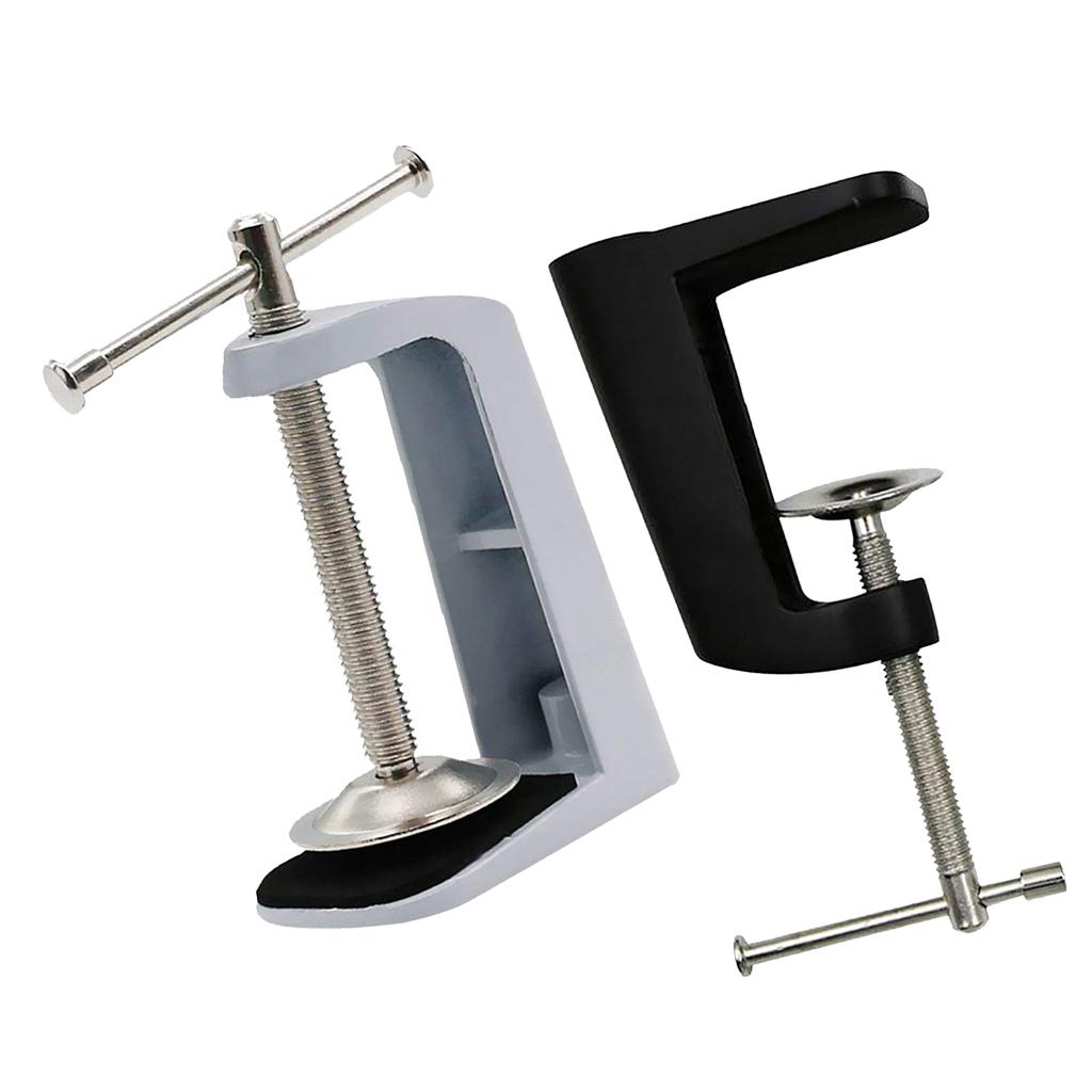 2Pieces Replacement Clamp for Base Swing Arm Lamps Mounting Bracket Clamp