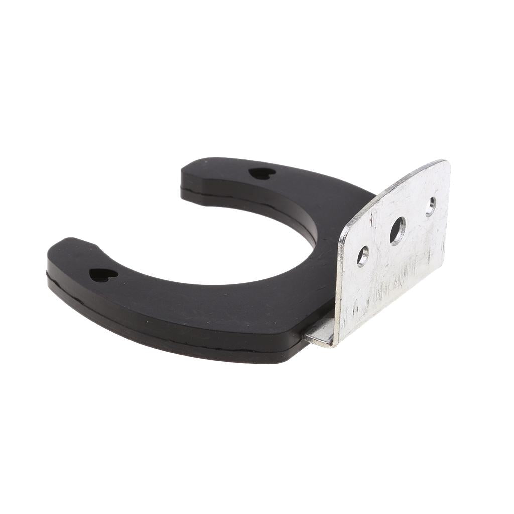 2Pieces Universal Wired Microphone Holders Wall Hook Stands Hanger