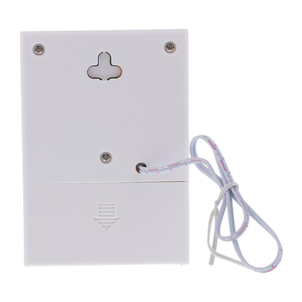 2Pieces Wired Alarm Doorbell Door Access Security Ding-Dong Home Apartment
