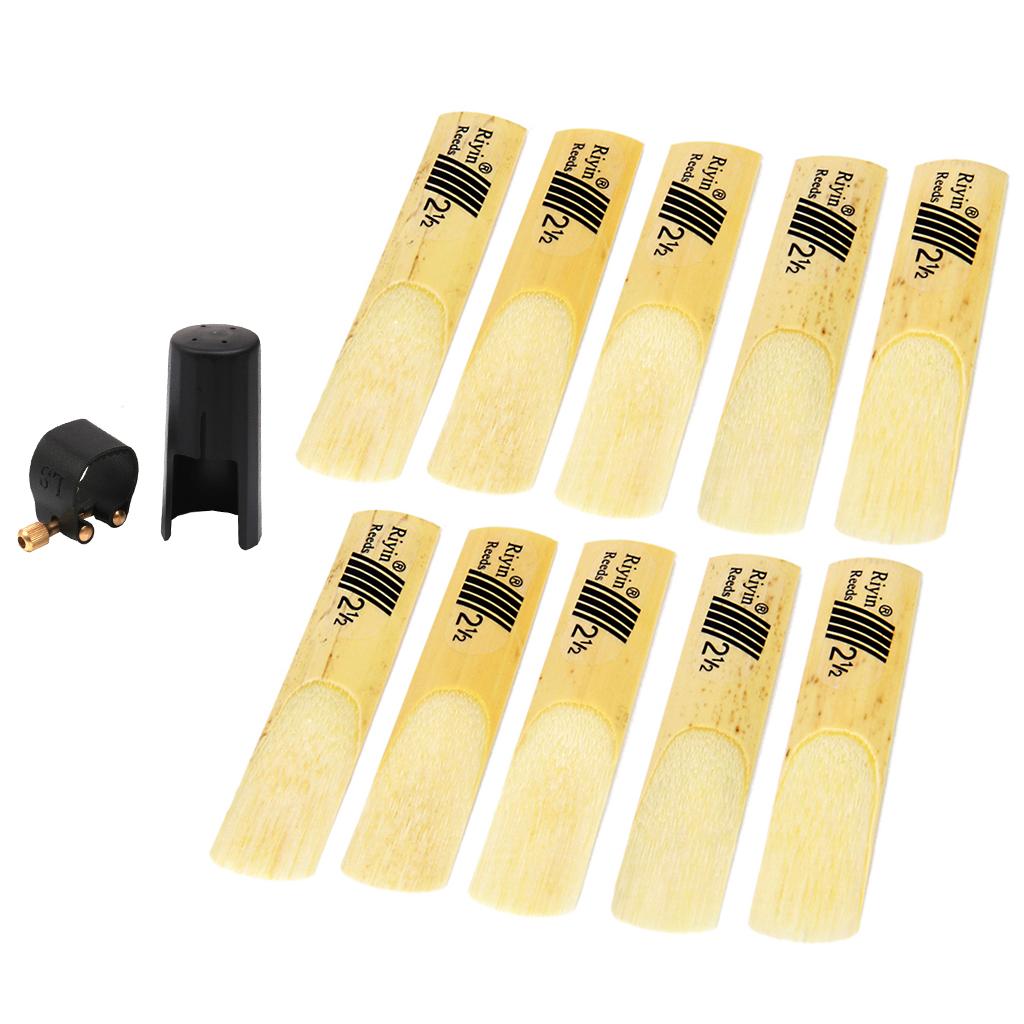 Alto Saxophone Mouthpiece Kit with Ligature Cap Reeds for Wind Instrument