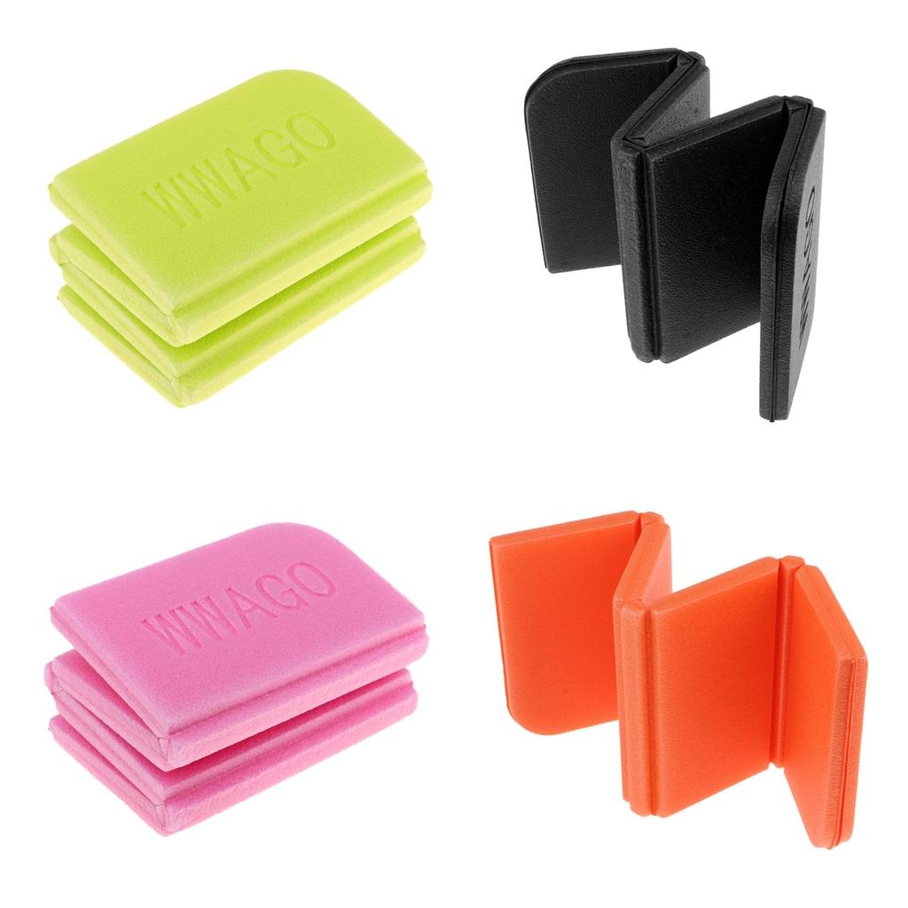 4pcs Portable Foldable Seat Cushion XPE Foam Mat Camping Moisture Proof Pad