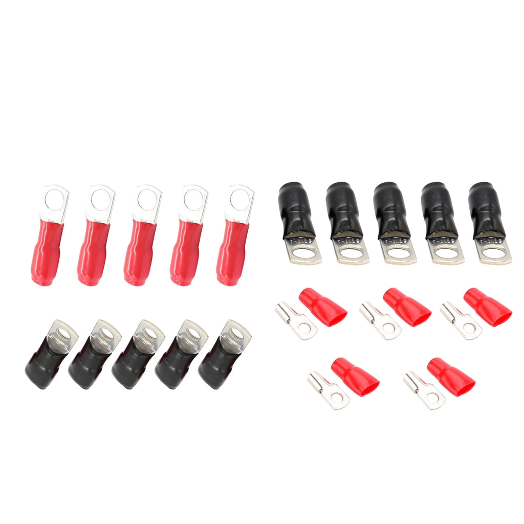 20pcs 16mm2/25mm2 Copper Tube Terminals Battery Welding Cable Lug Ring Crimp