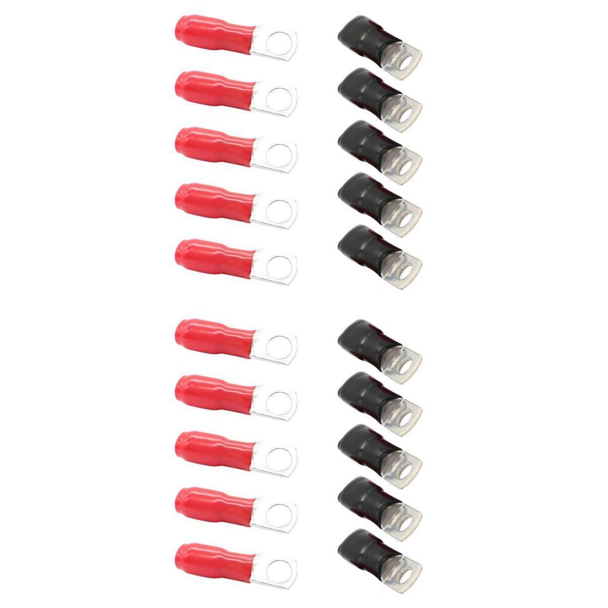 20x 35mm2/25mm2 Copper Tube Terminals Battery Welding Cable Lug Ring Crimps