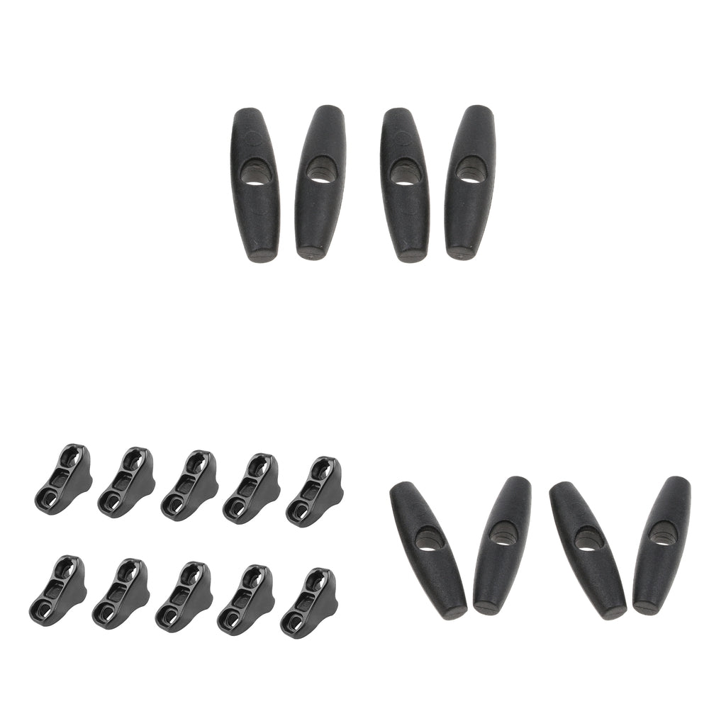 10 Guy Line Cord Tightner Runner Camping Tent Rope Tensioner Toggle Stopper
