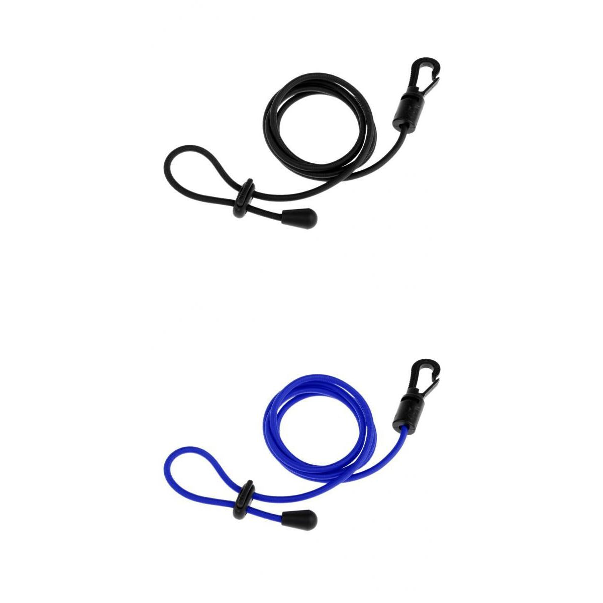2 Pieces Elastic Safety Kayak Canoe Paddle Leash Fishing Rod Cord