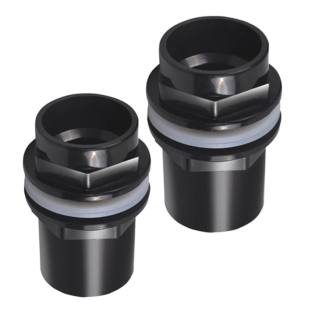 2x Fish Tank Tube Joint, Aquarium Pipe Connector Coupler Adapter 32/50mm Dia