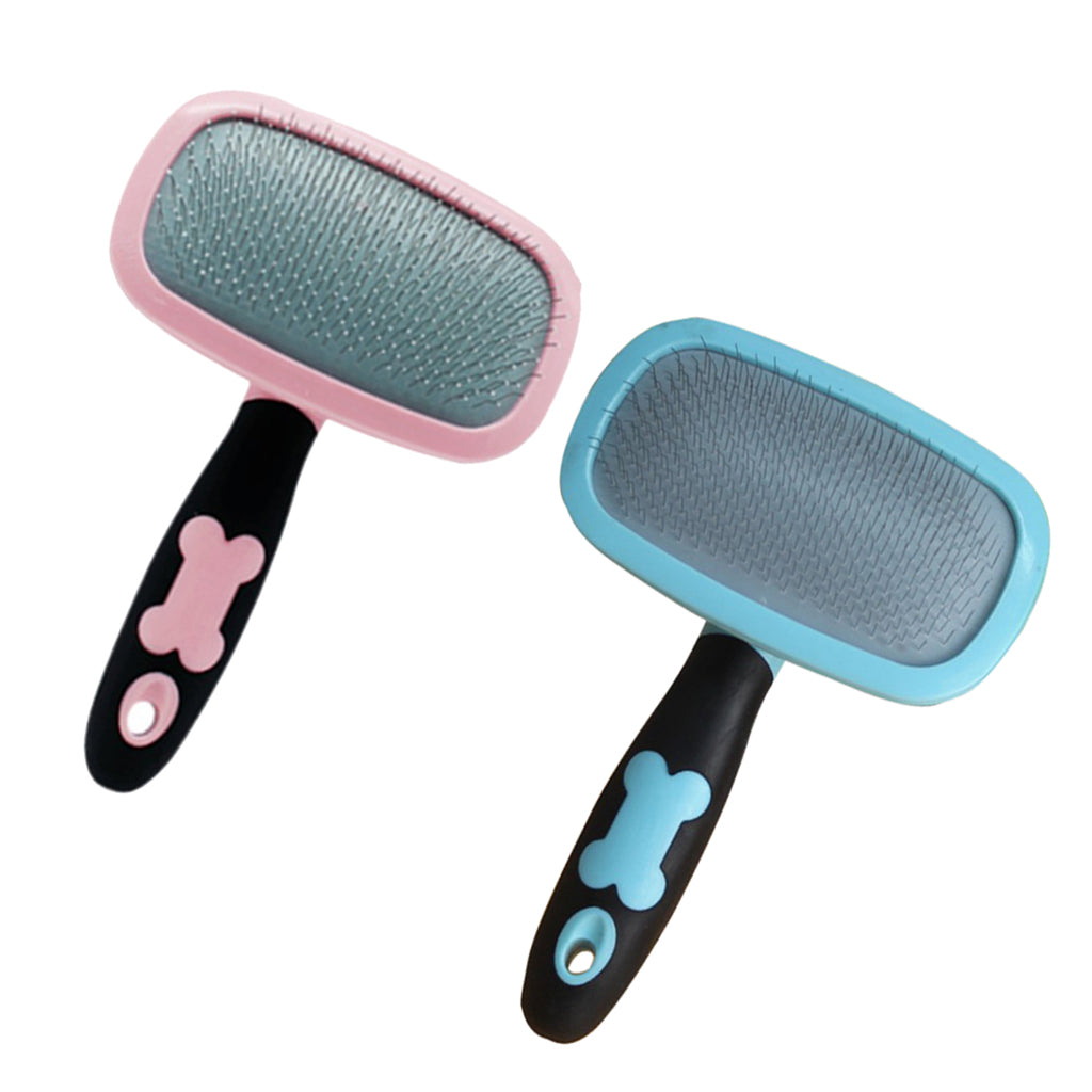 2Pack Pet Dog Cat Grooming Slicker Brush Comb Tool 360 Rotating Massage Comb