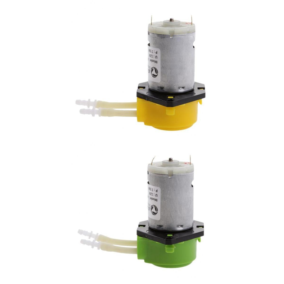 2 PCS Dosing Pump Peristaltic Head For Aquarium Lab Analytical Water 12V
