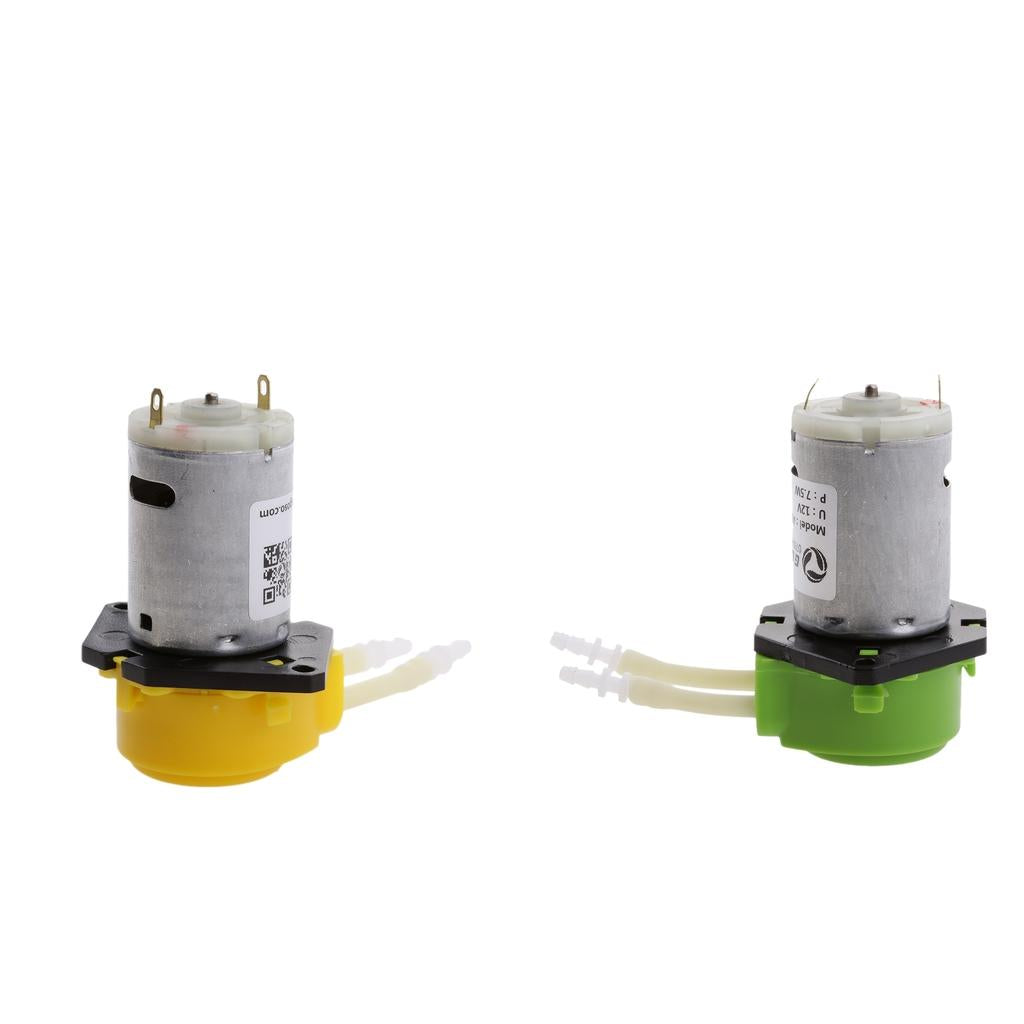 2 PCS Dosing Pump Peristaltic Head For Aquarium Lab Analytical Water 12V