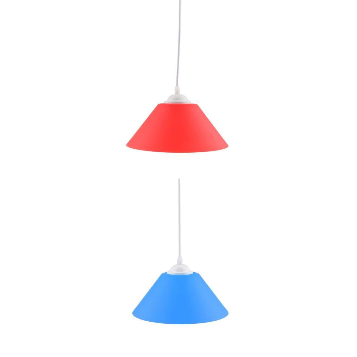 2Pcs Modern Cone Shaped Ceiling Pendant Light Lamp Shade Chandelier