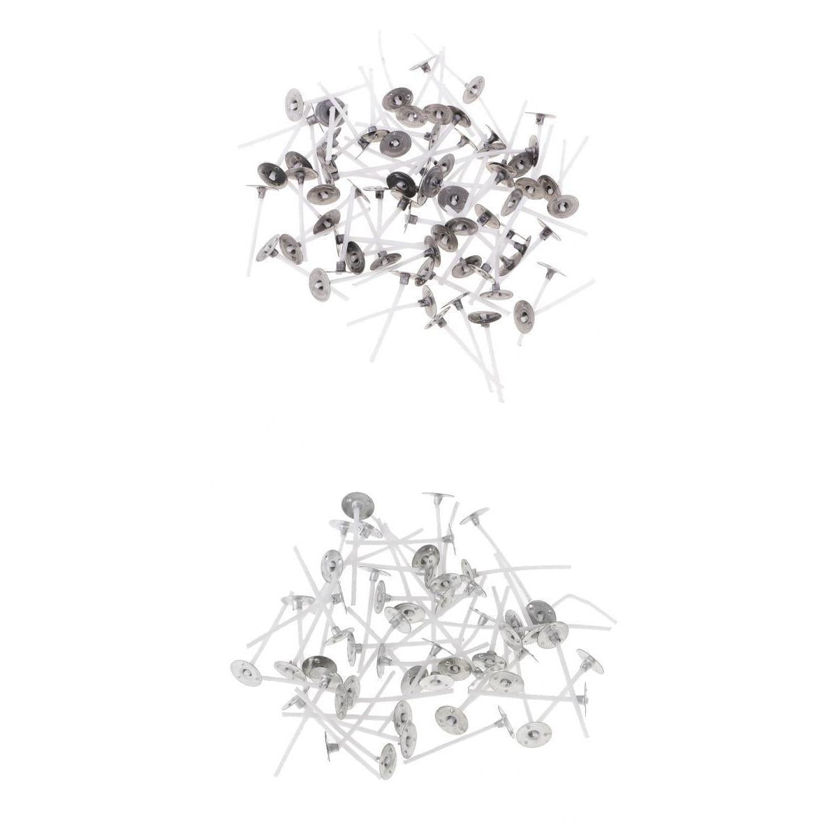 200 Pieces 30mm 35mm Pure White Cotton Cone Candle Wicks DIY Candle Making
