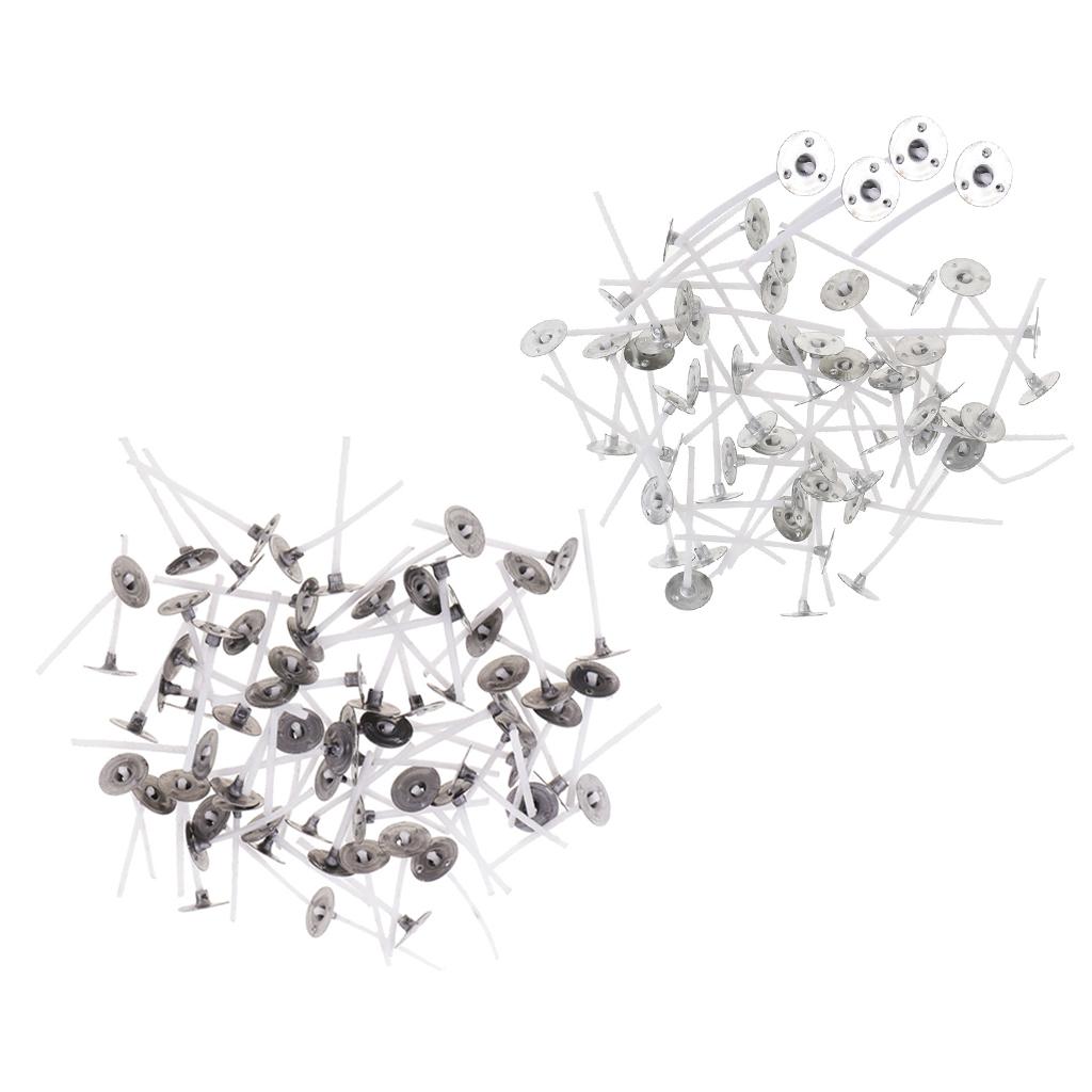 200 Pieces 30mm 35mm Pure White Cotton Cone Candle Wicks DIY Candle Making