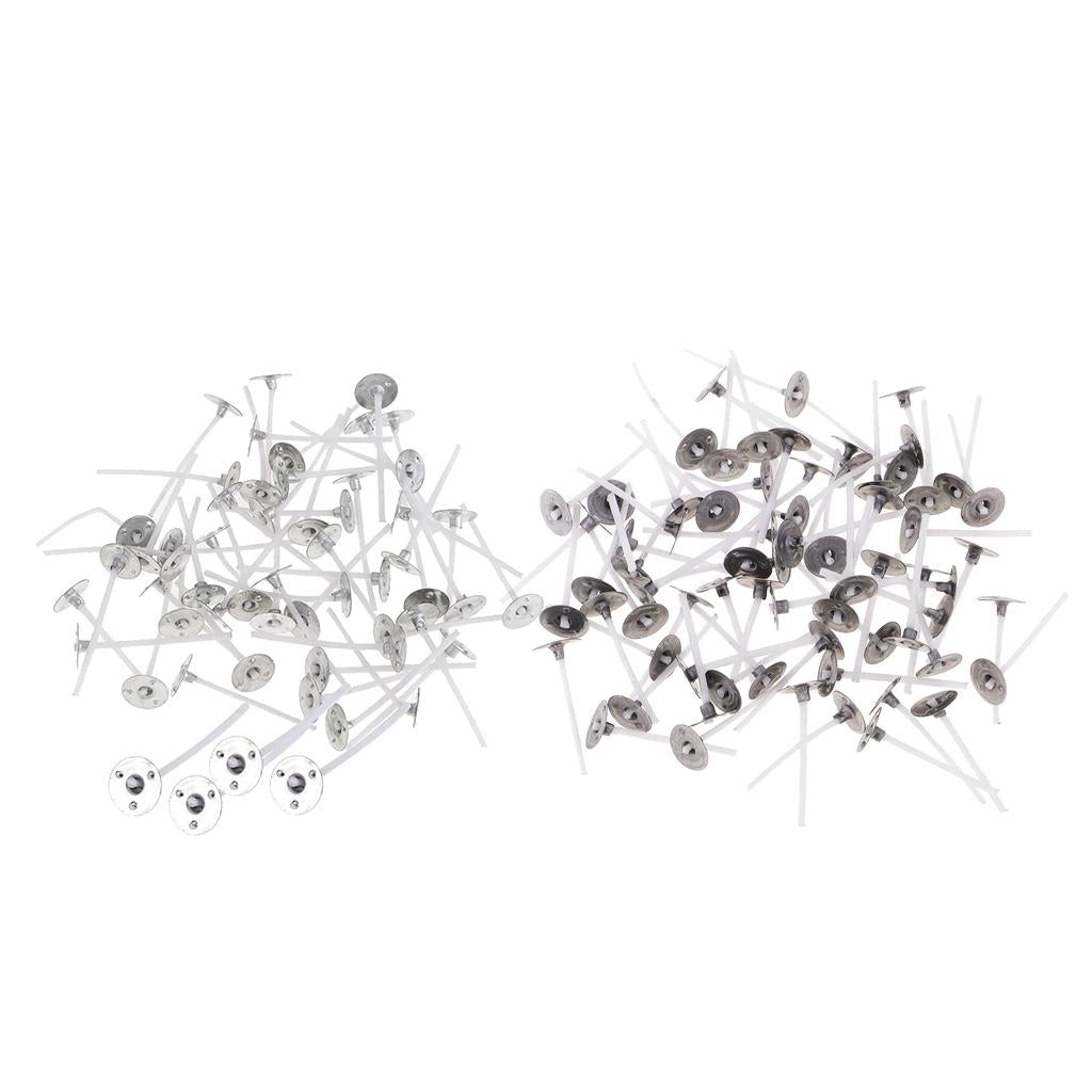 200 Pieces 30mm 35mm Pure White Cotton Cone Candle Wicks DIY Candle Making