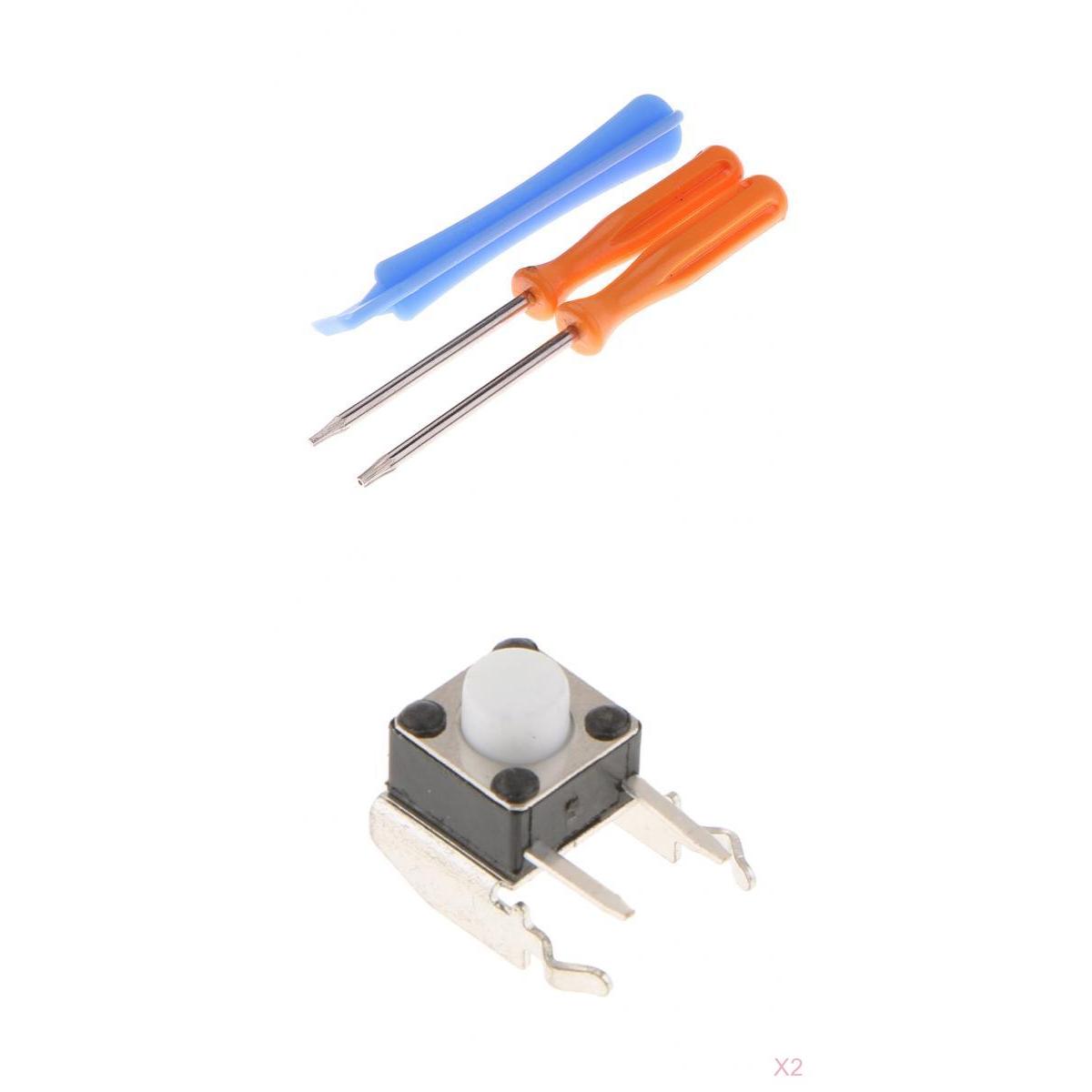 2x LB RB Tactile Switch Bumper Button with Tools For 360 One Controller