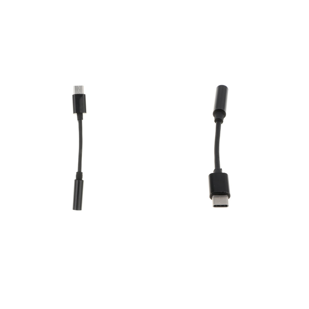 2 Pieces For Samsung Type c To 3.5mm Audio Cable Adapter Aux Headphone Jack