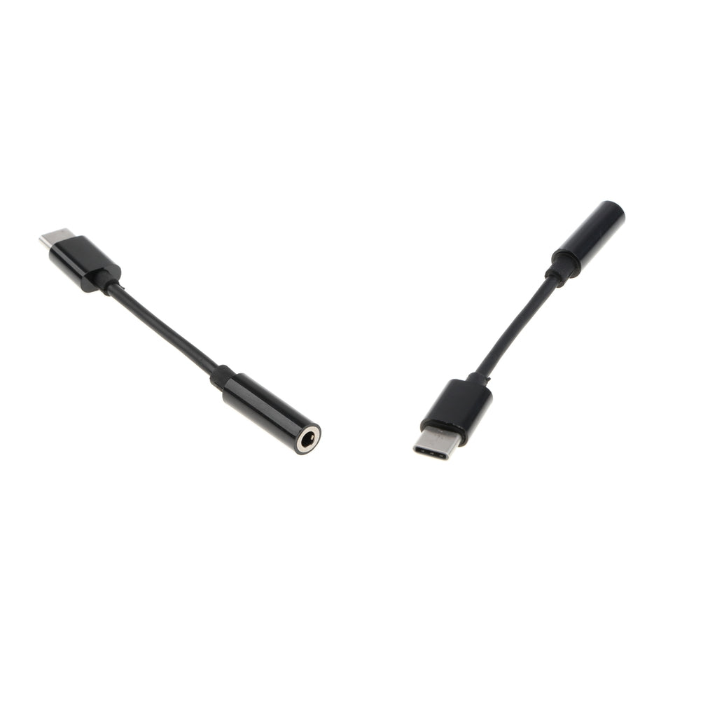 2 Pieces For Samsung Type c To 3.5mm Audio Cable Adapter Aux Headphone Jack