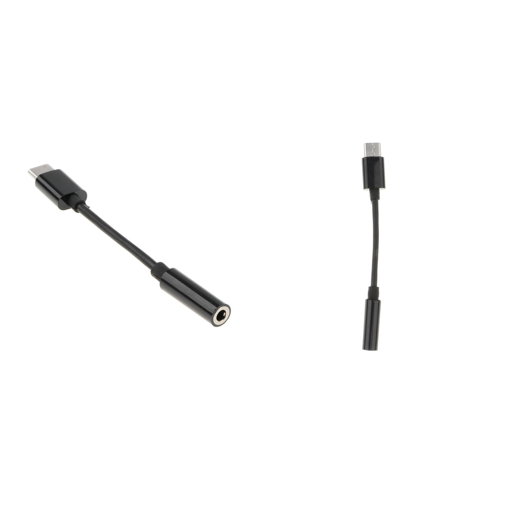 2 Pieces For Samsung Type c To 3.5mm Audio Cable Adapter Aux Headphone Jack