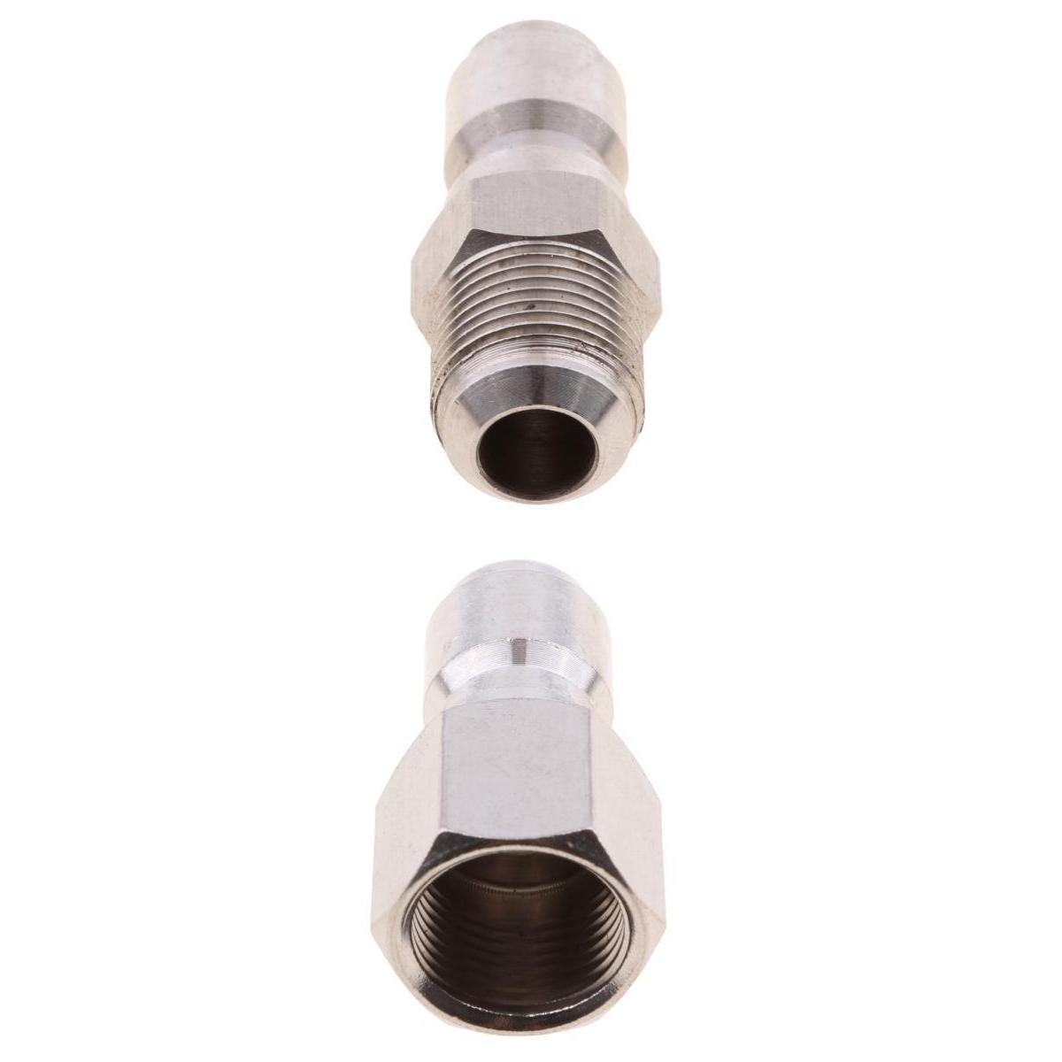 2Pcs 3/8Quick Release Connector to 15mm Adapter Pressure Washer Coupling"