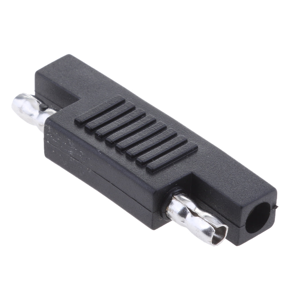 2Pieces SAE Male to Male Plug Changer Adapter Connector Solar Panel Battery