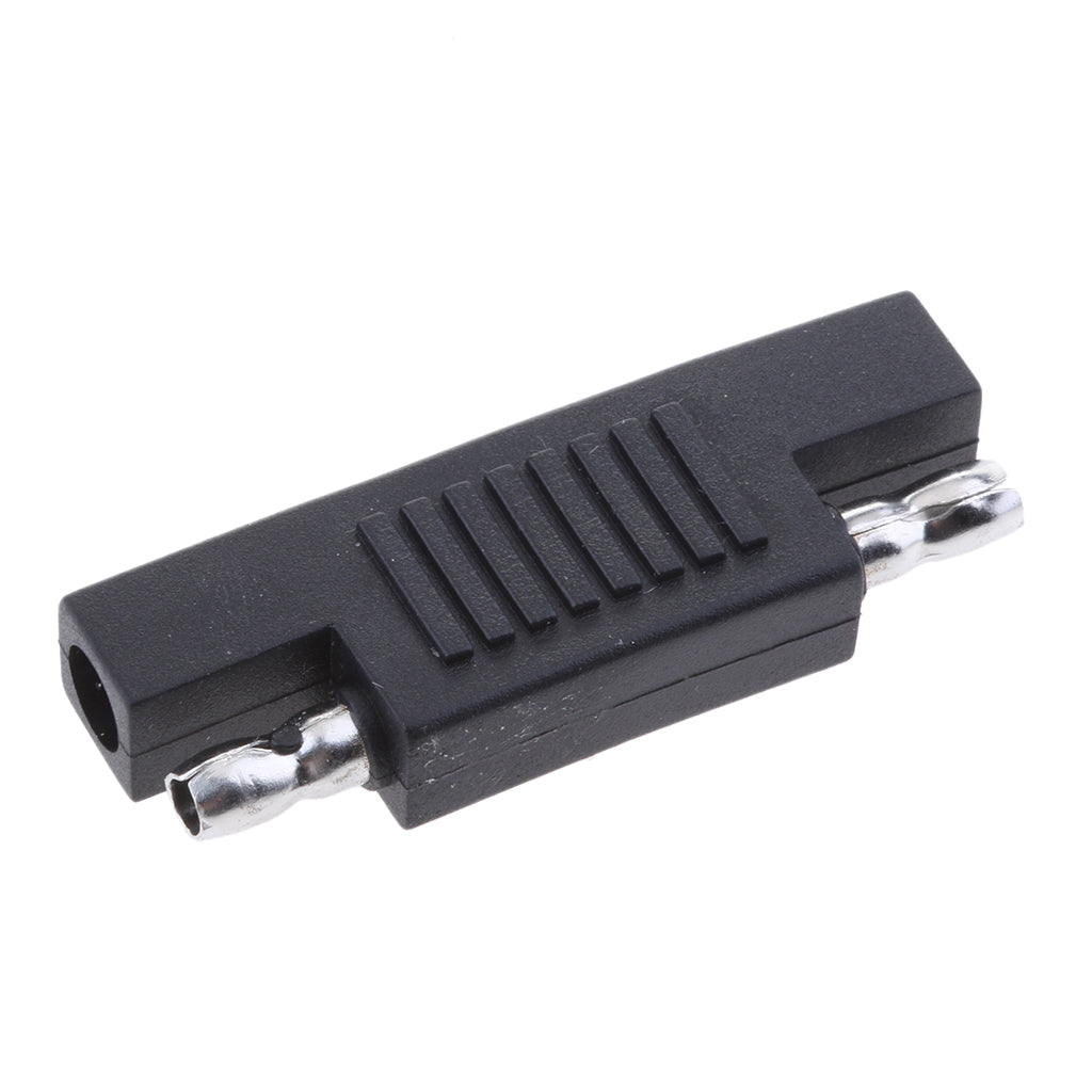 2Pieces SAE Male to Male Plug Changer Adapter Connector Solar Panel Battery