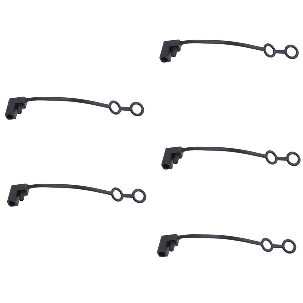 5Pieces Waterproof Cover Case for SAE Harness Extension Cable
