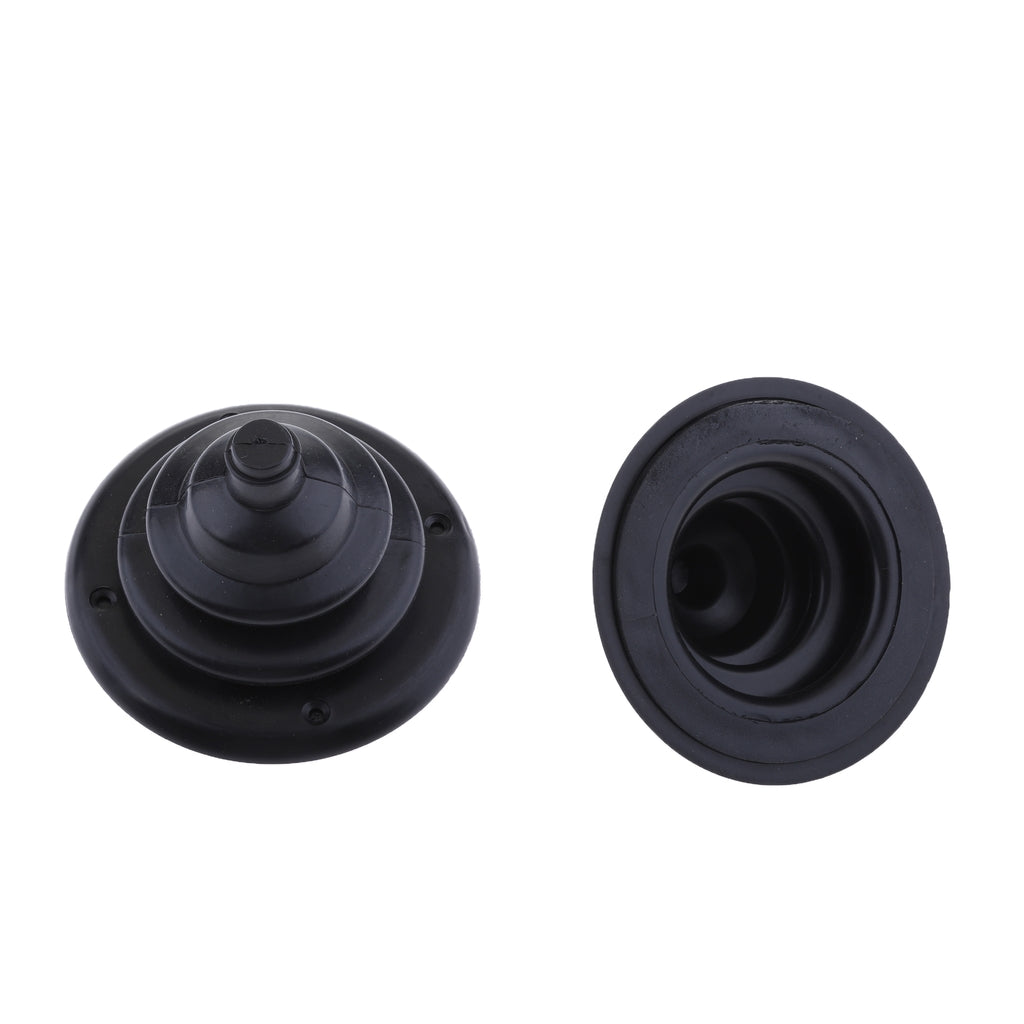 2pcs 100mm 4'' Rigging and Cable Boot for Boats - Rigging Hole Cover Black